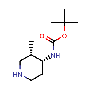tert-Butyl N-[(3S,4R)-3-methyl-4-piperidyl]carbamate