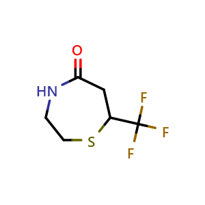 7-(trifluoromethyl)-1,4-thiazepan-5-one