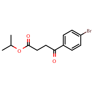 Isopropyl 4-(4-bromophenyl)-4-oxo-butanoate