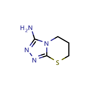 6,7-Dihydro-5H-[1,2,4]triazolo[3,4-b][1,3]thiazin-3-ylamine