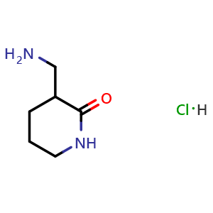 3-(aminomethyl)piperidin-2-one hydrochloride