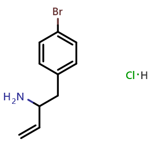 1-(4-bromophenyl)but-3-en-2-amine hydrochloride