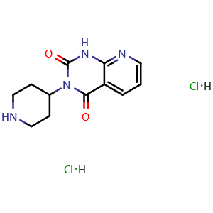 3-(piperidin-4-yl)-1H,2H,3H,4H-pyrido[2,3-d]pyrimidine-2,4-dione dihydrochloride