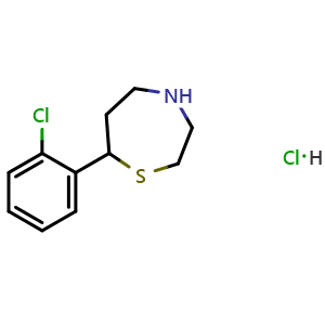 7-(2-chlorophenyl)-1,4-thiazepane hydrochloride