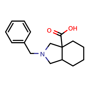 2-benzyl-octahydro-1H-isoindole-3a-carboxylic acid