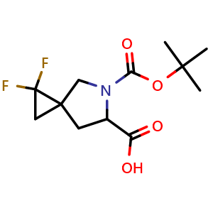 5-(tert-butoxycarbonyl)-1,1-difluoro-5-azaspiro[2.4]heptane-6-carboxylic acid