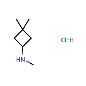N,3,3-trimethylcyclobutan-1-amine hydrochloride