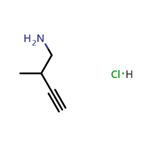 2-methylbut-3-yn-1-amine hydrochloride