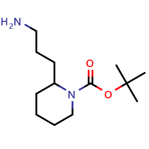 tert-butyl 2-(3-aminopropyl)piperidine-1-carboxylate