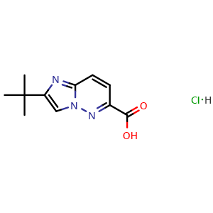 2-tert-Butylimidazo[1,2-b]pyridazine-6-carboxylic acid hydrochloride
