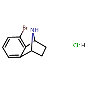 3-bromo-11-azatricyclo[6.2.1.0,{2,7}]undeca-2,4,6-triene hydrochloride