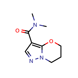 N,N-dimethyl-5H,6H,7H-pyrazolo[3,2-b][1,3]oxazine-3-carboxamide