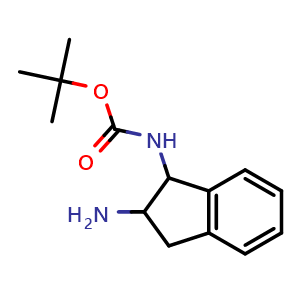 tert-butyl N-(2-amino-2,3-dihydro-1H-inden-1-yl)carbamate