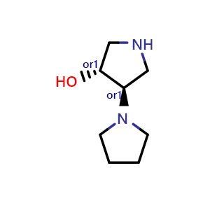 rel-(3'R,4'R)-[1,3'-bipyrrolidin]-4'-ol