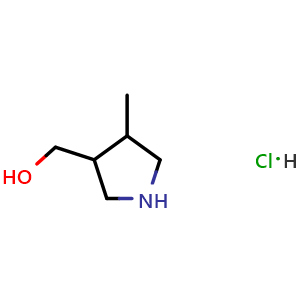(4-methylpyrrolidin-3-yl)methanol hydrochloride