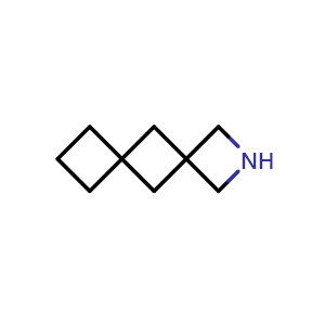 Chemical structure of 2-Azadispiro[3.1.3.1]decane , CAS 1936354-15-2, AChemBlock AD247303