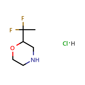 2-(1,1-difluoroethyl)morpholine hydrochloride