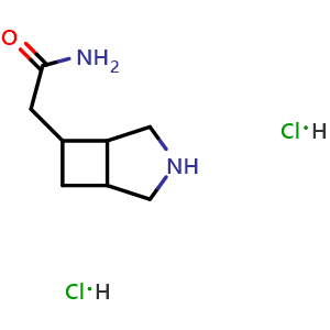 2-{3-azabicyclo[3.2.0]heptan-6-yl}acetamide dihydrochloride