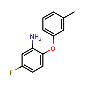 5-Fluoro-2-(3-methylphenoxy)aniline