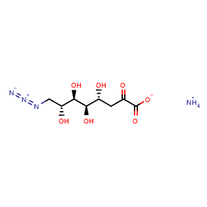 Chemical structure of Kdo Azide , CAS 1380099-68-2, AChemBlock AD247469