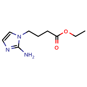 ethyl 4-(2-amino-1H-imidazol-1-yl)butanoate