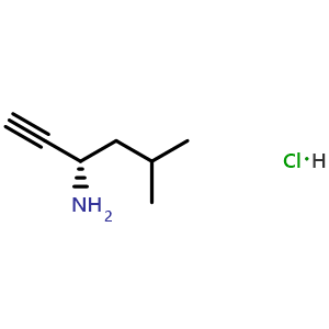 (3S)-5-methylhex-1-yn-3-amine hydrochloride