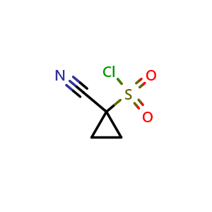 1-cyanocyclopropane-1-sulfonyl chloride