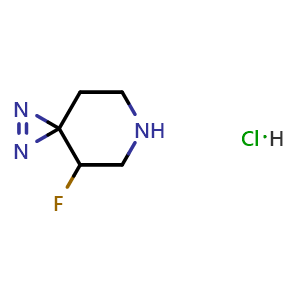 4-fluoro-1,2,6-triazaspiro[2.5]oct-1-ene hydrochloride