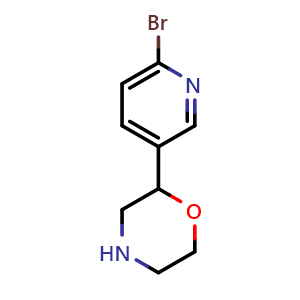 2-(6-bromo-3-pyridyl)morpholine