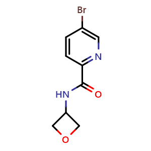 5-Bromo-N-(oxetan-3-yl)picolinamide