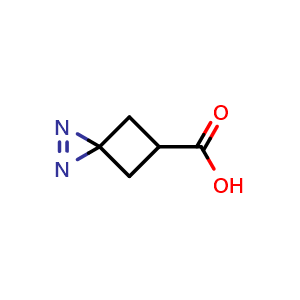 1,2-diazaspiro[2.3]hex-1-ene-5-carboxylic acid