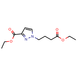 Ethyl 1-(4-ethoxy-4-oxobutyl)-1H-pyrazole-3-carboxylate