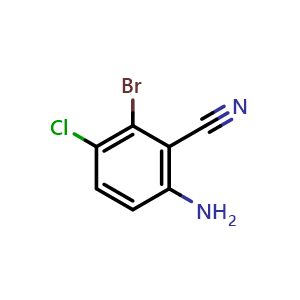 6-Amino-2-bromo-3-chlorobenzonitrile