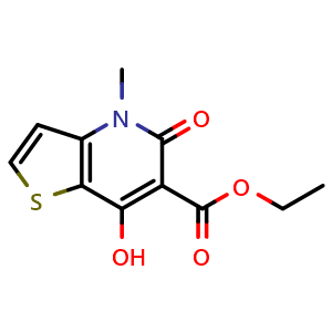 ethyl 7-hydroxy-4-methyl-5-oxo-4H,5H-thieno[3,2-b]pyridine-6-carboxylate