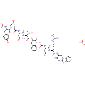 Chemical structure of TAK-448 acetate , CAS 1470374-22-1, AChemBlock AD247802