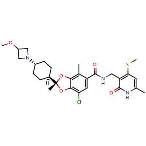Chemical structure of Tulmimetostat , CAS 2567686-02-4, AChemBlock AD247820