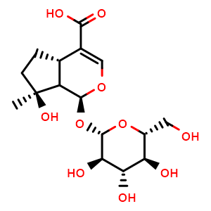 Chemical structure of Mussaenosidic acid , CAS 82451-22-7, AChemBlock AD247834