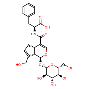 Chemical structure of Eucomoside B , CAS 951672-66-5, AChemBlock AD247839