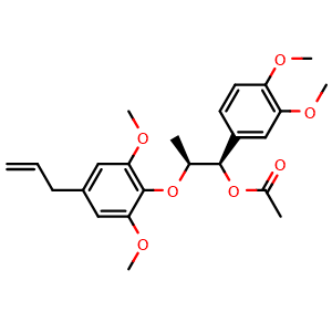 Chemical structure of Maceneolignan H , CAS 1314042-85-7, AChemBlock AD247841