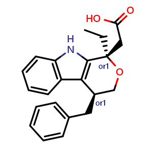 Chemical structure of Pemedolac , CAS 114716-16-4, AChemBlock AD247843