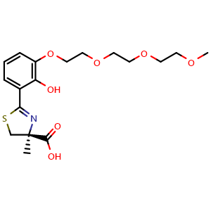 Chemical structure of Deferitazole , CAS 945635-15-4, AChemBlock AD247850