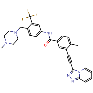 Chemical structure of Vamotinib , CAS 1416241-23-0, AChemBlock AD247861