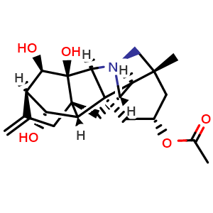 Chemical structure of guan-fu base I , CAS 110225-59-7, AChemBlock AD247893