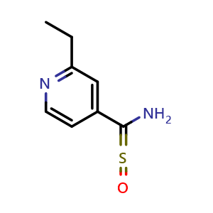 Chemical structure of Ethionamide Sulfoxide , CAS 536-28-7, AChemBlock AD247907
