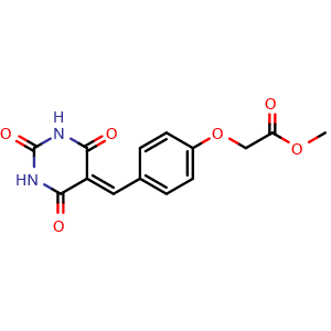 Chemical structure of MtUng-IN-1 , CAS 359826-99-6, AChemBlock AD247910