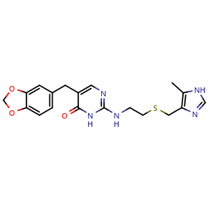 Chemical structure of Oxmetidine , CAS 72830-39-8, AChemBlock AD247918