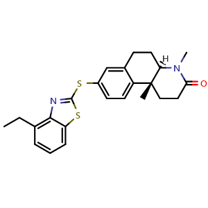 Chemical structure of Izonsteride , CAS 176975-26-1, AChemBlock AD247921