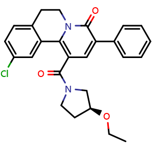 Chemical structure of Lirequinil , CAS 143943-73-1, AChemBlock AD247922