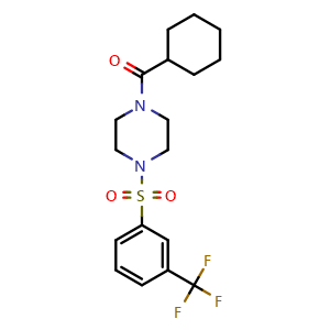 Chemical structure of CB1R antagonist 1 , CAS 334668-69-8, AChemBlock AD247944