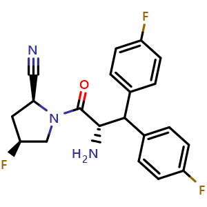 Chemical structure of Denagliptin , CAS 483369-58-0, AChemBlock AD247975